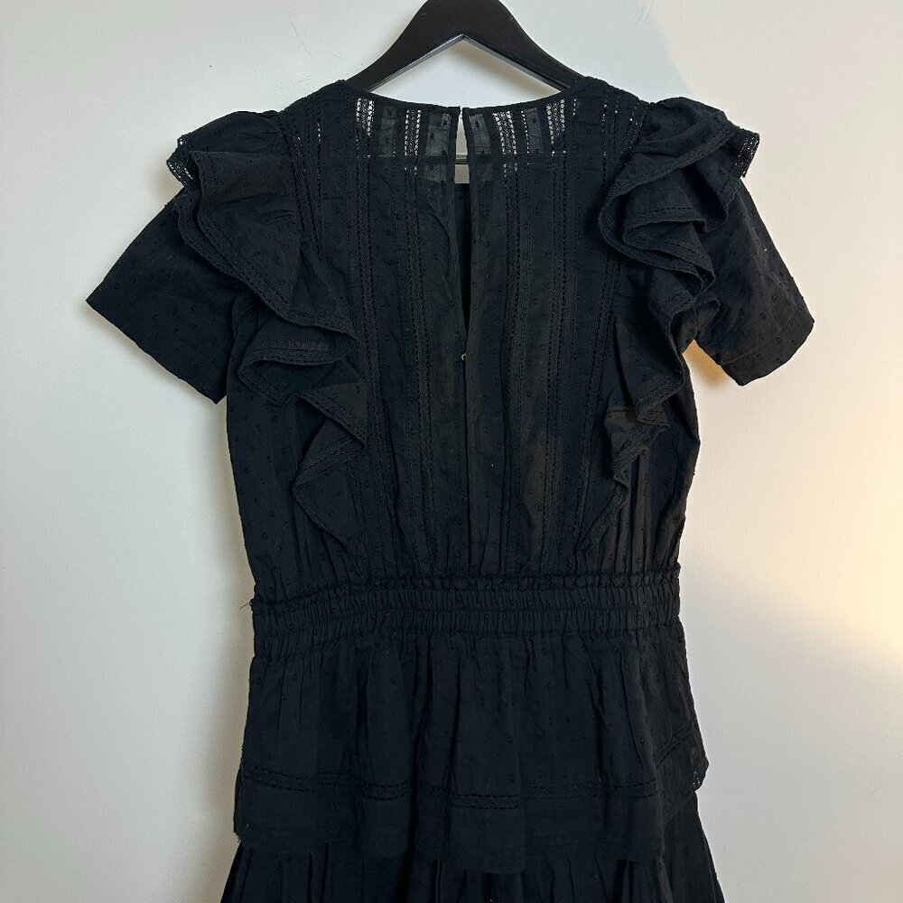 LOVESHACKFANCY Natasha Dress in Black Size X-Small - Picture 9 of 11